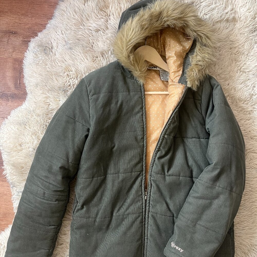 Vintage Roxy Corduroy Puffer
